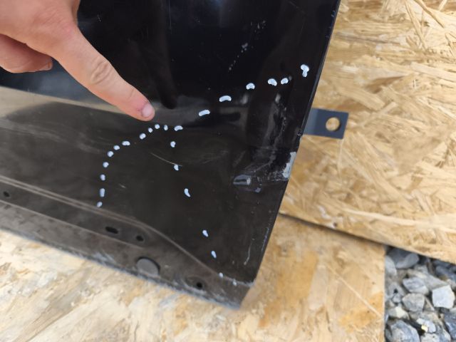 bontott VOLVO XC90 Jobb első Ajtó (Üres lemez)