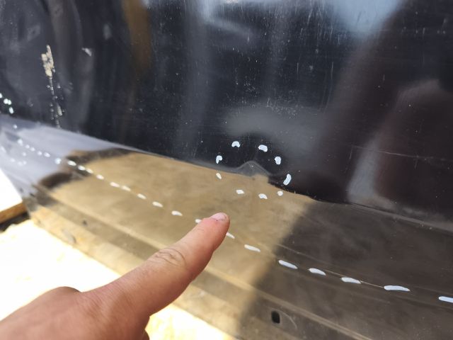 bontott VOLVO XC90 Jobb első Ajtó (Üres lemez)