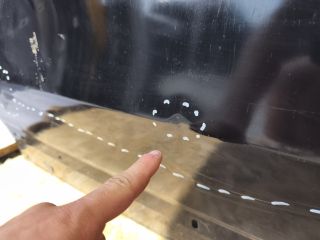 bontott VOLVO XC90 Jobb első Ajtó (Üres lemez)