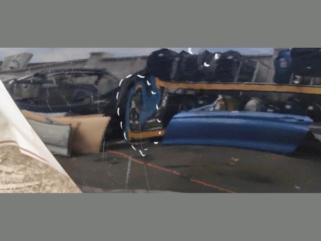 bontott VW ARTEON Jobb hátsó Ajtó (Üres lemez)