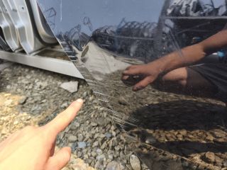 bontott VW ARTEON Jobb hátsó Ajtó (Üres lemez)