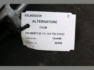 bontott VW BEETLE Generátor