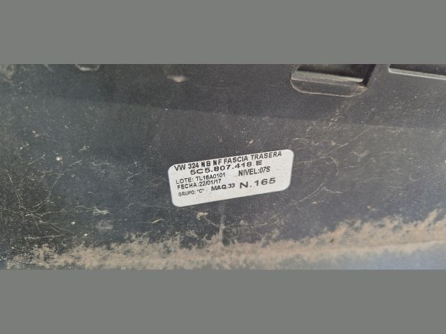 bontott VW BEETLE Hátsó Lökhárító (Üresen)