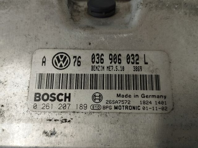 bontott VW BORA Motorvezérlő