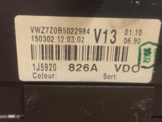 bontott VW BORA Kilométeróra