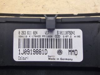 bontott VW BORA Kilométeróra