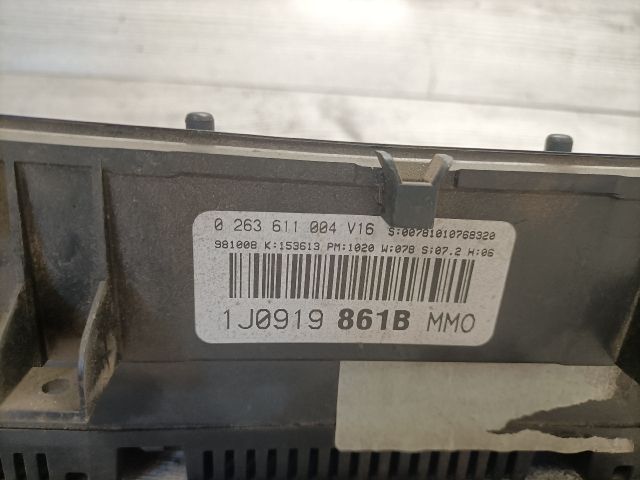 bontott VW BORA Kilométeróra