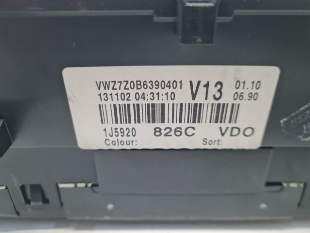 bontott VW BORA Kilométeróra