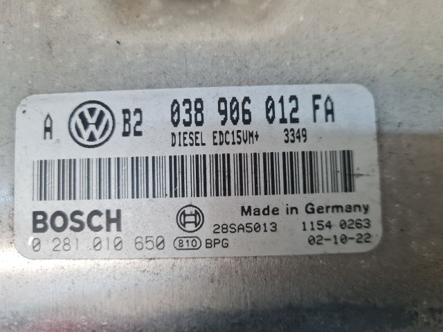 bontott VW BORA Motorvezérlő