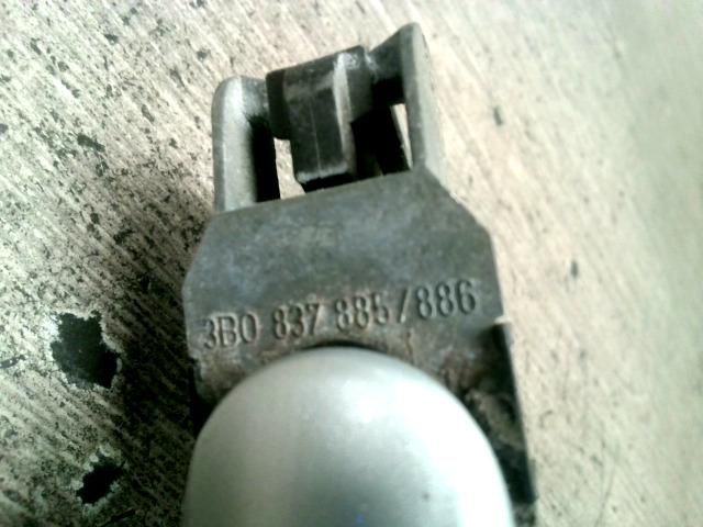 bontott VW BORA Bal első Külső Kilincs