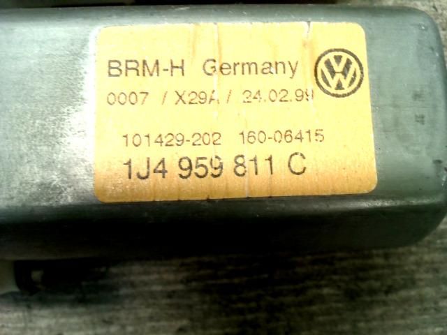 bontott VW BORA Bal hátsó Ablakemelő Motor