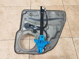 bontott VW BORA Bal hátsó Ablakemelő Szerkezet (Mechanikus)