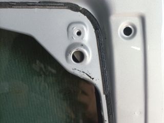 bontott VW BORA Bal hátsó Ajtó (Üres lemez)