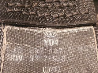 bontott VW BORA Hátsó középső Biztonsági Öv Csat