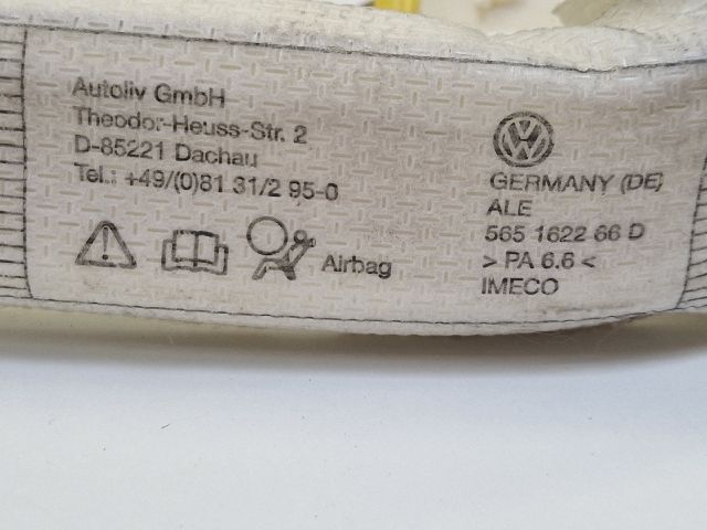 bontott VW BORA Jobb első Függöny Légzsák