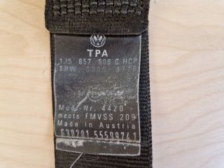 bontott VW BORA Jobb hátsó Biztonsági Öv