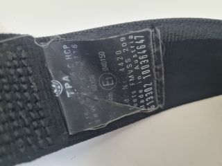 bontott VW BORA Jobb hátsó Biztonsági Öv