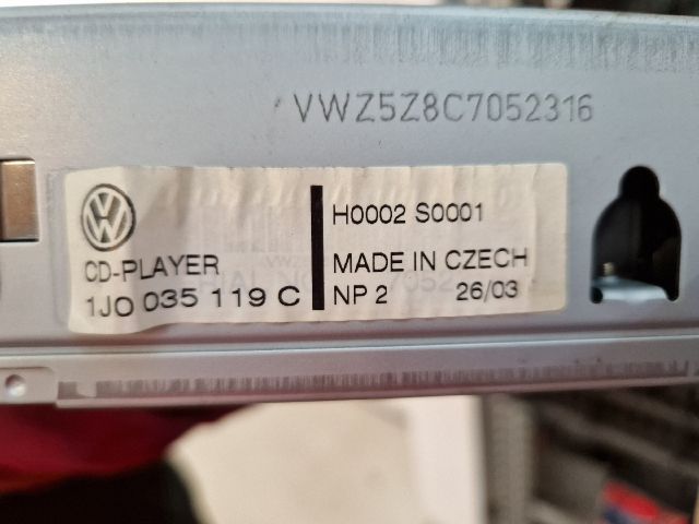 bontott VW BORA Rádió / CD