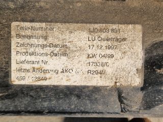 bontott VW BORA Vonóhorog