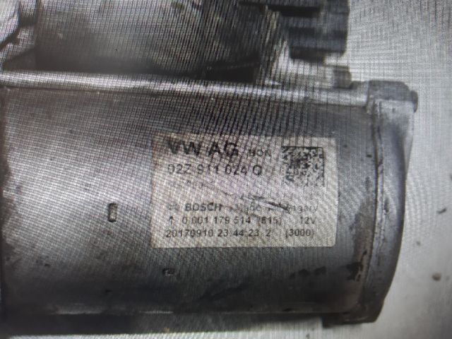 bontott VW CADDY Önindító