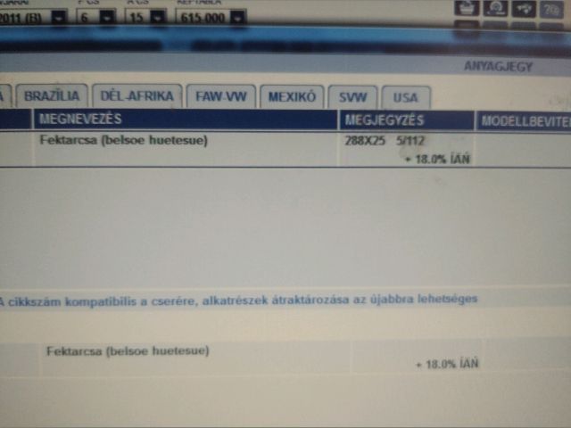 bontott VW CADDY Jobb első Csonkállvány Kerékaggyal