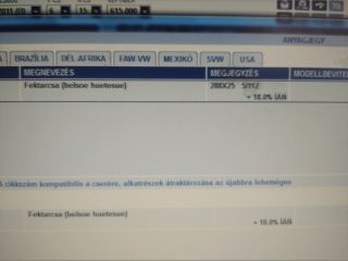 bontott VW CADDY Jobb első Csonkállvány Kerékaggyal