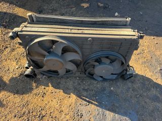bontott VW CADDY Hűtő Ventilátor(ok), Radiátor(ok) Szett