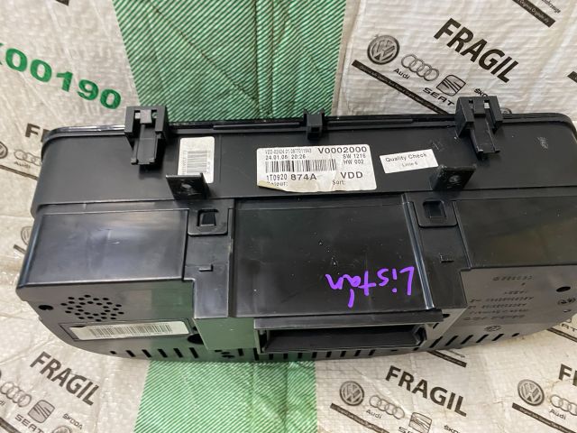 bontott VW CADDY Kilométeróra