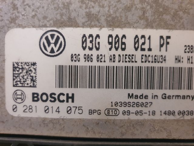 bontott VW CADDY Motorvezérlő