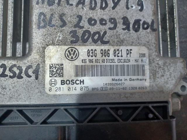 bontott VW CADDY Motorvezérlő