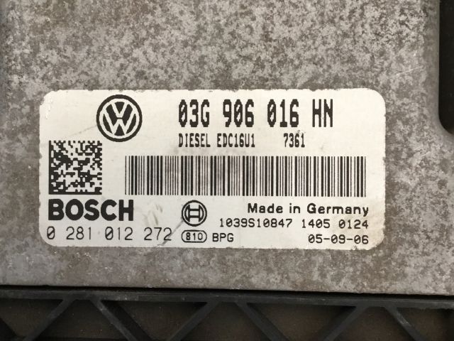 bontott VW CADDY Motorvezérlő