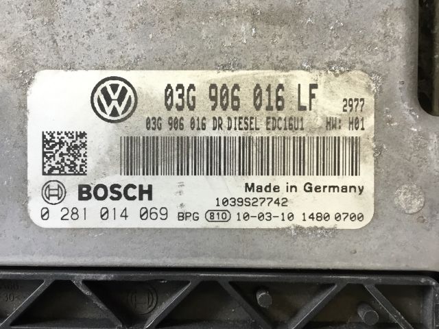 bontott VW CADDY Motorvezérlő