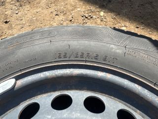 bontott VW CADDY Acélfelni Szett Gumival