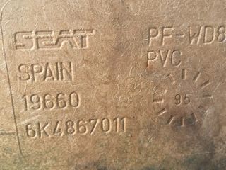 bontott VW CADDY Bal első Ajtó Kárpit