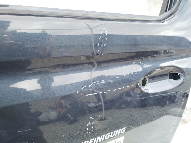 bontott VW CADDY Bal első Ajtó (Üres lemez)