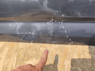 bontott VW CADDY Bal első Ajtó (Üres lemez)