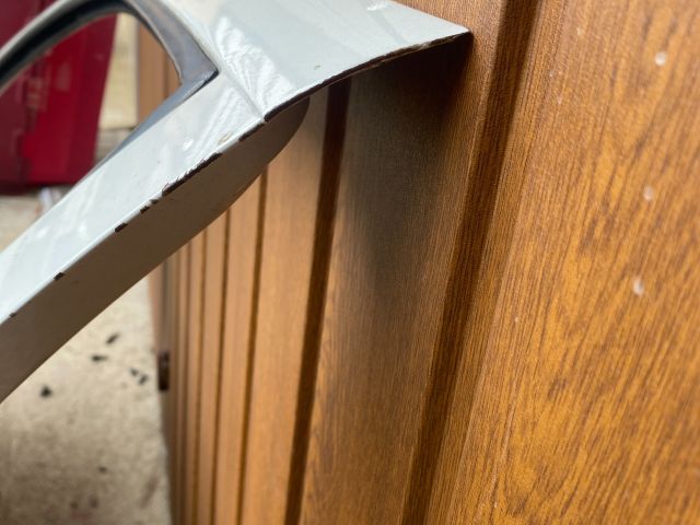 bontott VW CADDY Bal első Ajtó (Üres lemez)