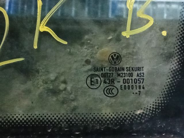 bontott VW CADDY Bal első Fixüveg (Ajtóban)