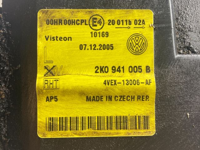 bontott VW CADDY Bal Fényszóró