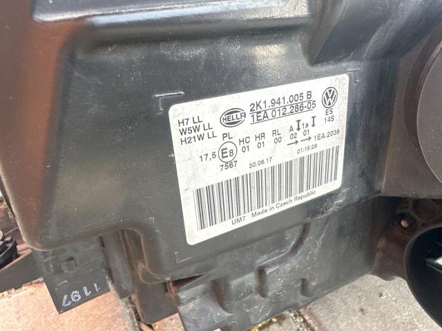 bontott VW CADDY Bal Fényszóró