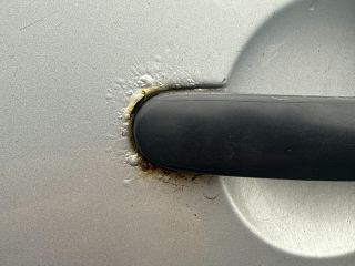 bontott VW CADDY Bal Tolóajtó (Részeivel)