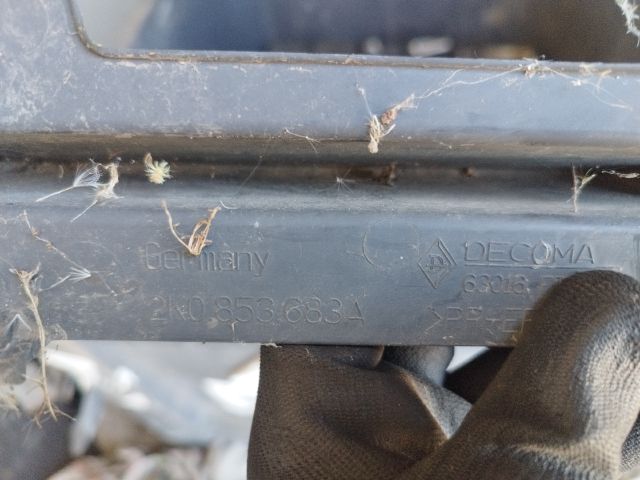 bontott VW CADDY Első Lökhárító Bal Díszrács