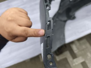 bontott VW CADDY Első Lökhárító (Üresen)