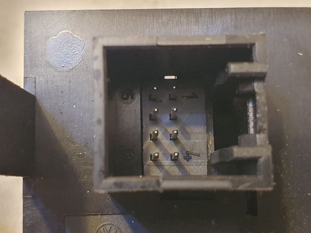 bontott VW CADDY Fényszórómagasság Állító Kapcsoló