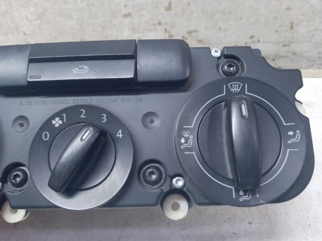 bontott VW CADDY Fűtéskapcsoló (manuális klímás)