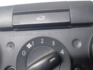 bontott VW CADDY Fűtéskapcsoló (manuális klímás)
