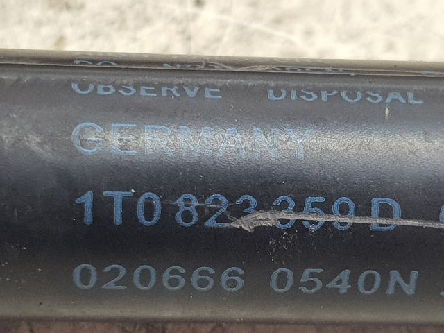 bontott VW CADDY Gázrugós Kitámasztó Teleszkóp Motorháztető