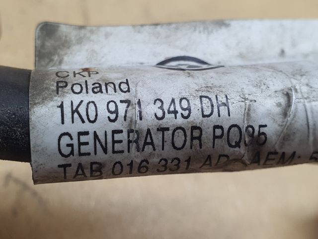 bontott VW CADDY Generátor Kábelköteg