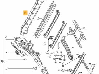 bontott VW CADDY Hátfal