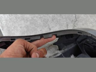 bontott VW CADDY Hátsó Lökhárító (Üresen)